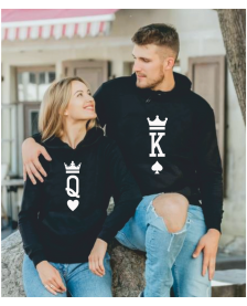 Mikiny pre páry KING a QUEEN